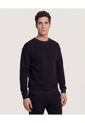 Buso Cuello Redondo Con Screen  Para Hombre Negro Ostu Ostu