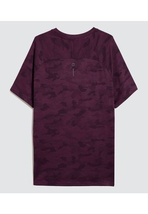 Camiseta Para Hombre Manga Corta Color Uva Marca Ostu #60091299