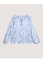 Blusa  Para Mujer Manga Larga Color Azul Marca Ostu #40121246 de Ostu