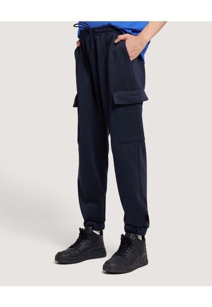 Pantalon Para Hombre Jogger Color Azul  Marca Ostu #60070345
