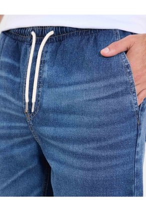 Jean Jogger  Para Hombre Azul Ostu