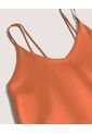 Blusa  Para Mujer Manga Sisa Color Naranja Marca Ostu #40121299 de Ostu