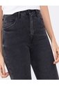 Jeans Skinny Con Desgastes  Para Mujer Negro Ostu de Ostu