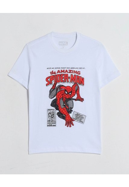 Camiseta  Infantil Niño Manga Corta Cuello Redondo Color Blanco Marca Ostu #80090321