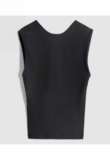 Crop Top Para Mujer Crop Top Color Negro Marca Ostu #40092368