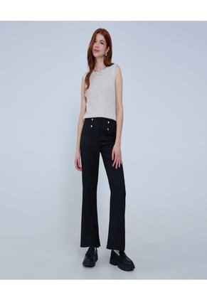 Chaleco Para Mujer Tejido Color Beige Marca Ostu #40250017