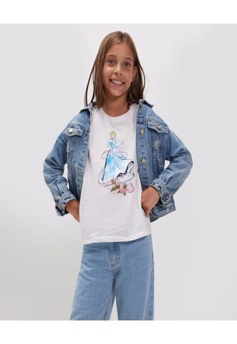 Camiseta Con Estampado De Cenicienta  Niña #90090158 Ostu