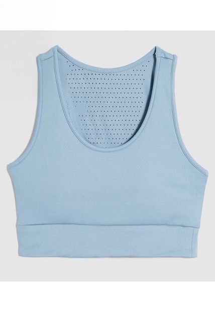 Top Para Mujer Top Color Azul Claro Marca Ostu #40220391