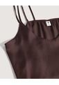 Blusa  Para Mujer Manga Sisa Color Café Marca Ostu #40121299 de Ostu