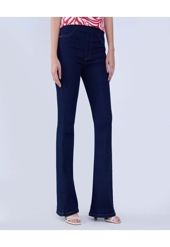 Jean Para Mujer Jeggings Flare Color Azul  Marca Ostu #40160470 Ostu