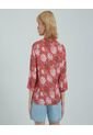 Blusa Para Mujer Manga 3/4 Color Rosaoscuro Marca Ostu #40120837 de Ostu
