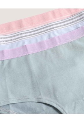 Pack De 3 Pantys Unicolor Y Estampado X3 Infantil Niña Surtido Ostu