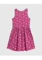 Vestido Infantil Niña M/Sisa Medio Color Morado Marca Ostu #90170075 de Ostu