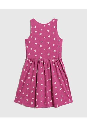 Vestido Infantil Niña M/Sisa Medio Color Morado Marca Ostu #90170075