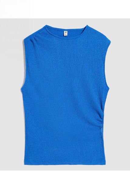 Camiseta Para Mujer Manga Sisa Color Azul Rey Marca Ostu #40092320