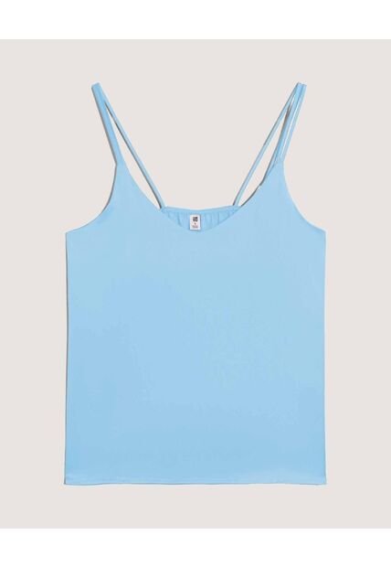 Blusa  Para Mujer Manga Sisa Color Azul Marca Ostu #40121299