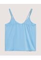 Blusa  Para Mujer Manga Sisa Color Azul Marca Ostu #40121299 de Ostu