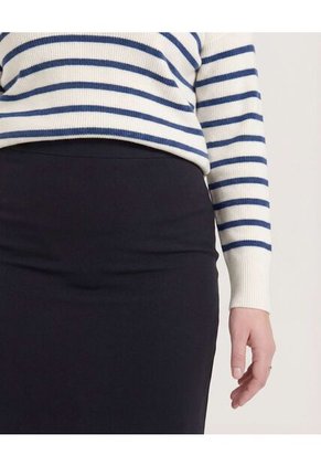 Falda  Para Mujer Medio Color Negro Marca Ostu #40140203