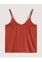 Blusa  Para Mujer Manga Sisa Color Terracota Marca Ostu #40121299 de Ostu