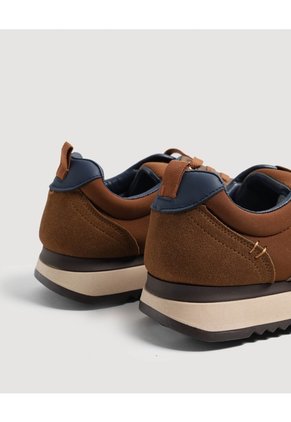 Tennis Casual  Para Hombre Camel Ostu