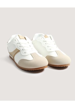 Tenis Casuales Para Mujer Para Mujer Beige Ostu