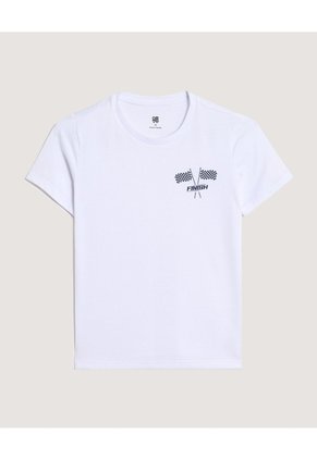Pijama Screen Con Pantalón Infantil Niño Blanco Ostu