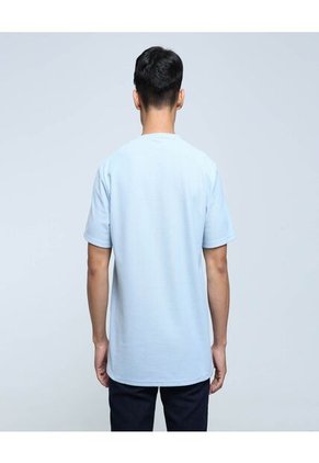 Camiseta Para Hombre Manga Corta Color Azul Claro Marca Ostu #60091342