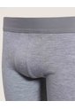 Boxer Medio Unicolor Para Niño  Infantil Niño Gris Ostu de Ostu