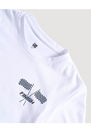 Pijama Screen Con Pantalón Infantil Niño Blanco Ostu