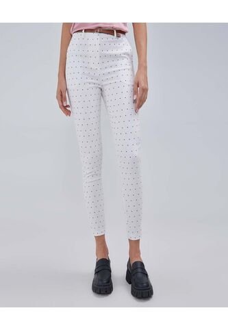 Pantalon Para Mujer Chino Color Crema Marca Ostu #40070629 Ostu