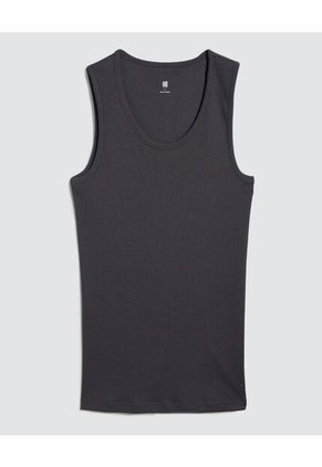 Camiseta Para Hombre Manga Sisa Color Gris Oscuro Marca Ostu #60091392