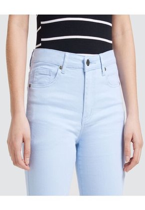 Pantalon Para Mujer 5 Bolsillos Color Azul  Marca Ostu #40070311