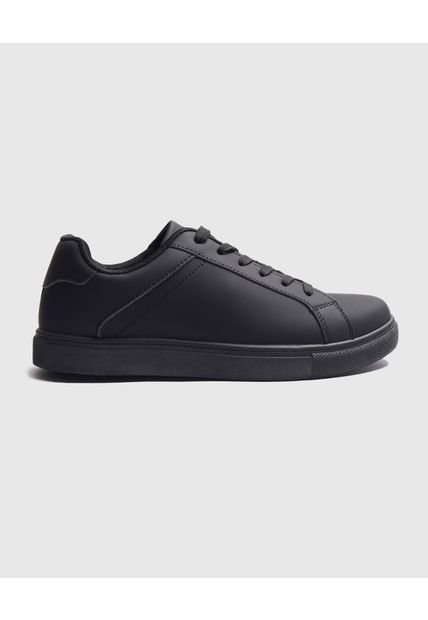 Tenis Para Hombre Casual Color Negro Marca Ostu #60720121
