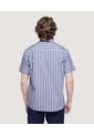Camisa Para Hombre Manga Corta Con Bolsillo Color Rosado  Marca Ostu #60010651 de Ostu