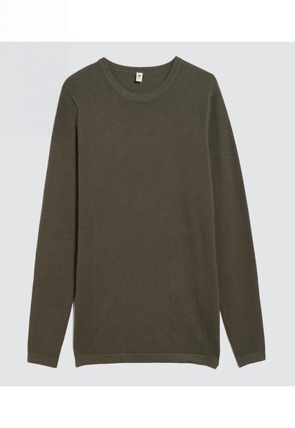 Saco Para Hombre Cuello Redondo Color Verde  Marca Ostu #60330033