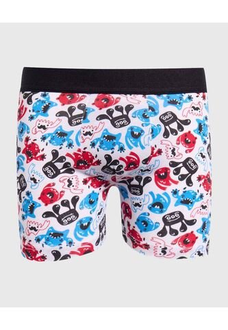 Boxer Para Niño Filete Medio Color Blanco Marca Ostu #80000081 Ostu