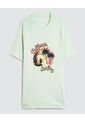 Camiseta Para Hombre Manga Corta Color Verde  Marca Ostu #60091247 de Ostu