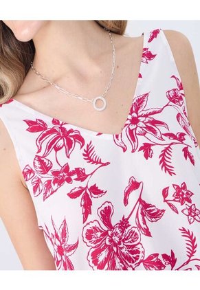 Blusa Para Mujer Manga Sisa Color Purpura Marca Ostu #40121115