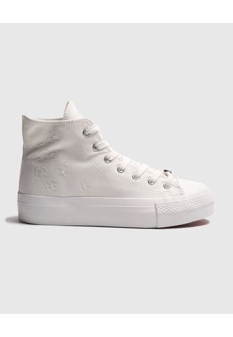 Tenis Para Mujer Canvas Color Blanco Marca Ostu #40720182 Ostu