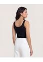 Body  Para Mujer Manga Sisa Color Negro Marca Ostu #40200227 de Ostu