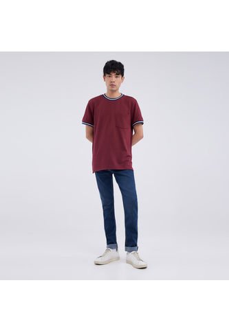Jean Para Hombre Slim Color Azul  Marca Ostu #60160235 Ostu