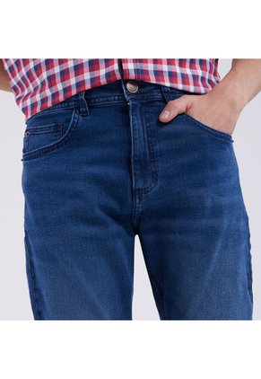 Jean Para Hombre Skinny Color Azul  Marca Ostu #60160222