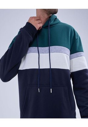 Buzo Para Hombre Hoodie Color Verde  Marca Ostu #60060396