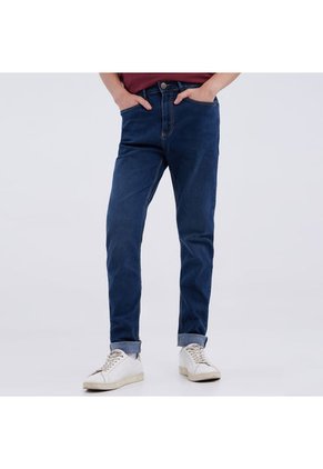 Jean Para Hombre Slim Color Azul Marca Ostu #60160235