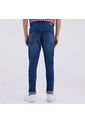 Jean Para Hombre Skinny Color Azul  Marca Ostu #60160222 de Ostu