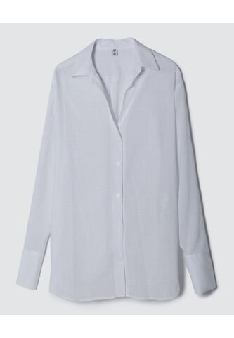 Blusa Para Mujer Manga Larga Color Blanco Marca Ostu #40120954 Ostu