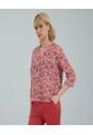 Blusa Para Mujer Manga 3/4 Color Amarillo  Marca Ostu #40120836 de Ostu
