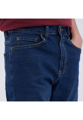 Jean Para Hombre Slim Color Azul Marca Ostu #60160235