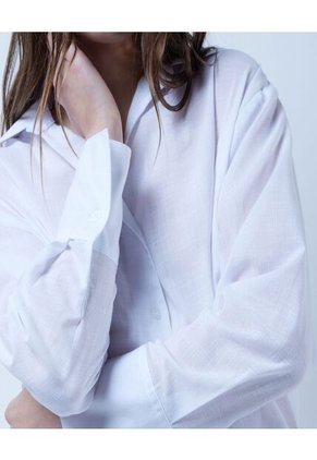Blusa Para Mujer Manga Larga Color Blanco Marca Ostu #40120954