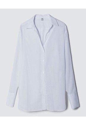 Blusa Para Mujer Manga Larga Color Blanco Marca Ostu #40120954